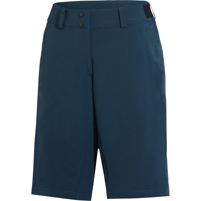 Vaude Dames Loamer MTB Broek (Maat M, Blauw)