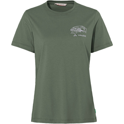 Vaude Dames Spirit II T-shirt (Maat XXS, Groen)