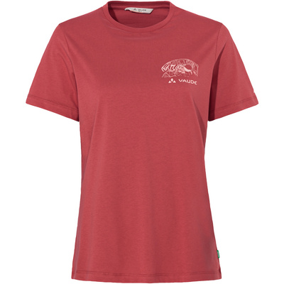 Vaude Dames Spirit II T-shirt (Maat XXS, Rood)