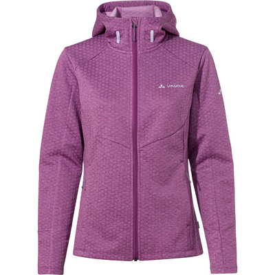 Vaude Dames Skomer Hiking Hoodie Jas (Maat XL, Paars)