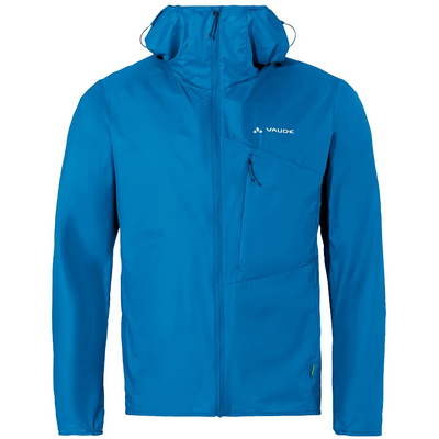 Vaude Heren Scopi Wind Jas (Maat S, Blauw)