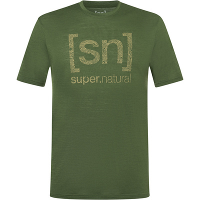 Super.Natural Heren Logo Lines T-shirt
