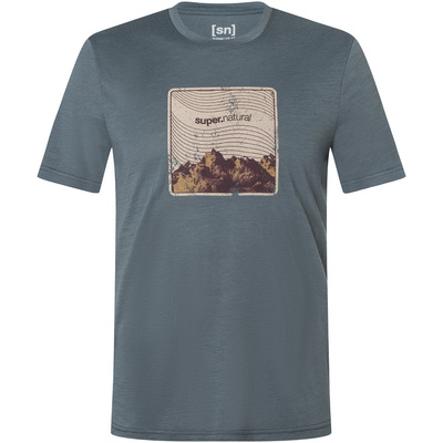 Super.Natural Heren Mountain Vibes T-shirt