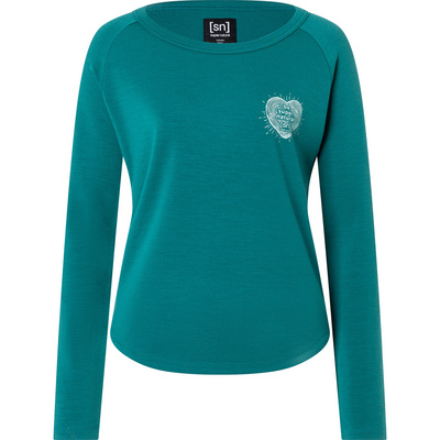 Super.Natural Dames Little Heartwood Crew Trui