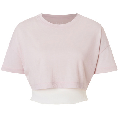 Super.Natural Dames Crop T-shirt (Maat XL, licht roze)