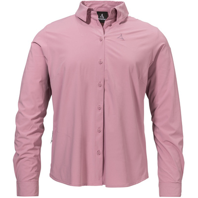 Schöffel Dames Style Dunajec Blouse (Maat M, licht roze)