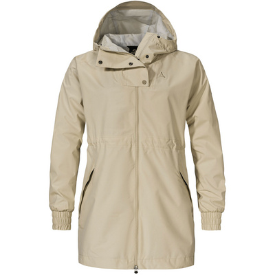 Schöffel Dames Style Bohorok Parka (Maat XL, Beige)