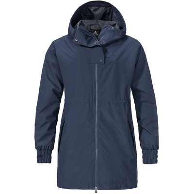 Schöffel Femme Parka Style Bohorok (taille XL, Bleu)