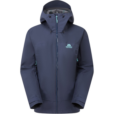 Mountain Equipment Dames Odyssey Jas (Maat L, Blauw)