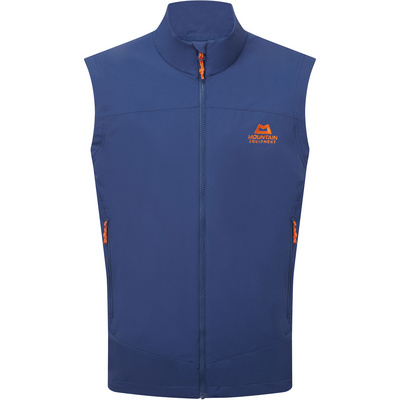 Mountain Equipment Heren Frontier Bodywarmer (Maat L, Blauw)