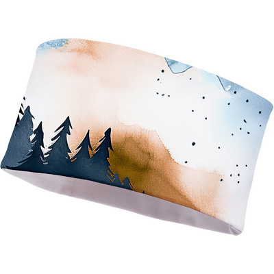 Chillaz Mountain Watercolor Hoofdband (Maat ONE SIZE, Meerkleurig)