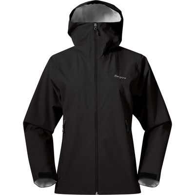 Bergans Dames Essentials Rainshell 2.5L Jas (Maat M, Zwart)