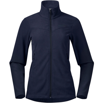 Bergans Dames Finnsnes Fleece Jas (Maat S, Blauw)