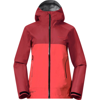 Bergans Dames Vaagaa 3L Shell Jas (Maat XS, Oranje)