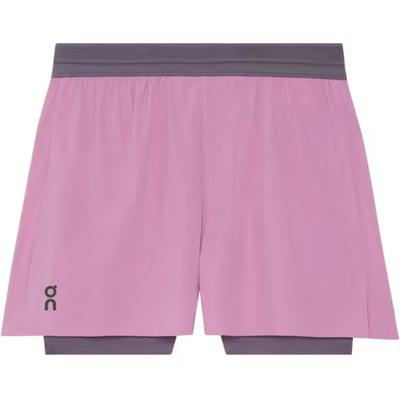 On Dames 3" Performance 2/1 Korte broek (Maat S, licht roze)