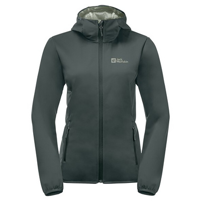 Jack Wolfskin Softshell-jack WINDHAIN HOODY W