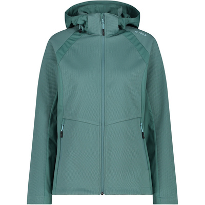 CMP Dames Zip Hoodie Jas (Maat S, Turquoise)