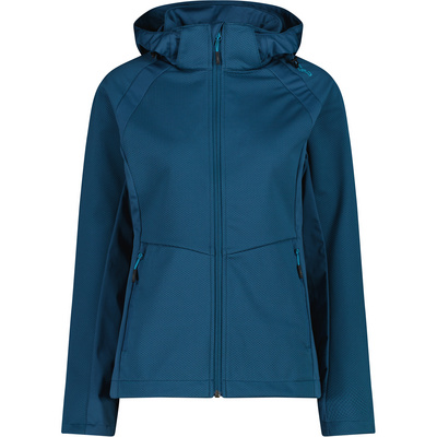 CMP Dames Zip Hoodie Jas (Maat XXL, Blauw)