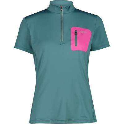 CMP Dames Fietsshirt (Maat M, Turquoise)
