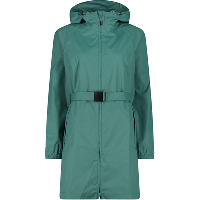 CMP Dames Rain Hoodie Jas (Maat XXS, Turquoise)