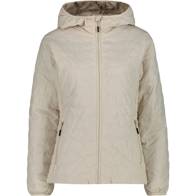 CMP Dames Hoodie Jas (Maat L, Beige)