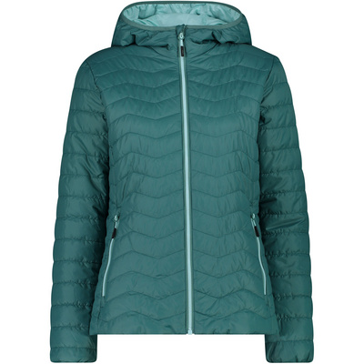 CMP Dames Hoodie Jas (Maat XXS, Turquoise)