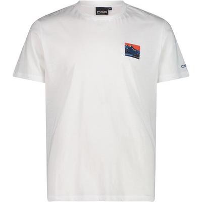 CMP Heren T-shirt (Maat XXL, Wit)