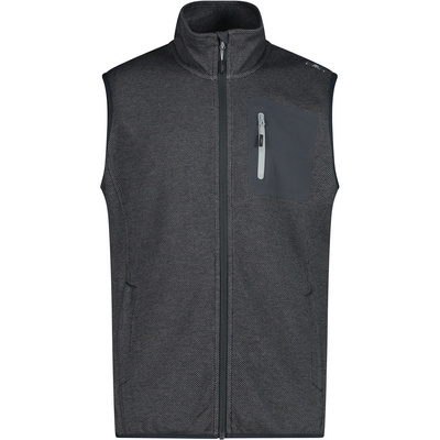 CMP Heren Bodywarmer (Maat 4XL, Zwart)
