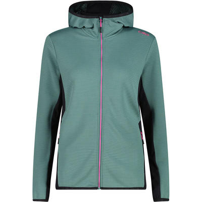 CMP Dames Hoodie Jas (Maat S, Turquoise)