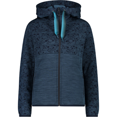 CMP Dames Hoodie Jas (Maat L, Blauw)