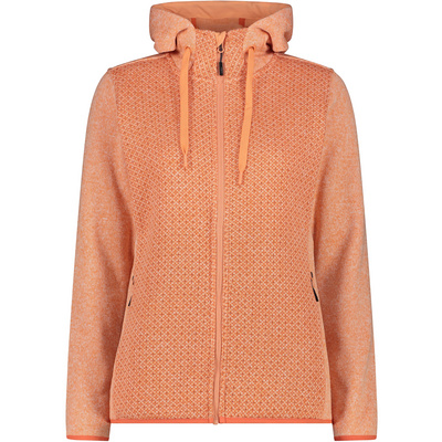 CMP Dames Hoodie Jas (Maat 3XL, Oranje)