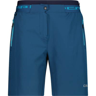 CMP Dames Fietsbroek (Maat L, Blauw)