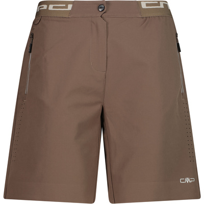 CMP Dames Fietsbroek (Maat XS, Bruin)