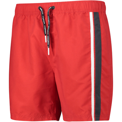 CMP Heren Medium Zwemshort (Maat 3XL, Rood)
