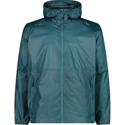 CMP Heren Rain Hoodie Jas (Maat 4XL, Blauw)