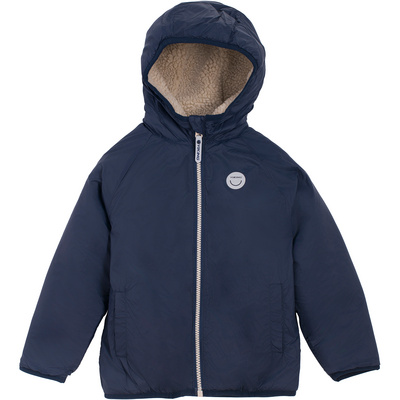 Viking Kinderen Play Reversible Pile Jas (Maat 122, Blauw)