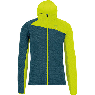 Karpos Heren Averau Hoodie Fleece Jas (Maat XXL, Meerkleurig)