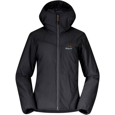 Bergans Dames Y MountainLine Insulated Windbreaker Jas (Maat XS, Grijs)
