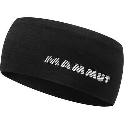 Mammut Tree Wool Hoofdband (Maat ONE SIZE, Zwart)