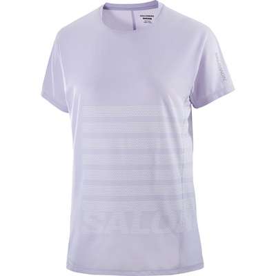 Salomon Dames Sense Aero GFX T-shirt