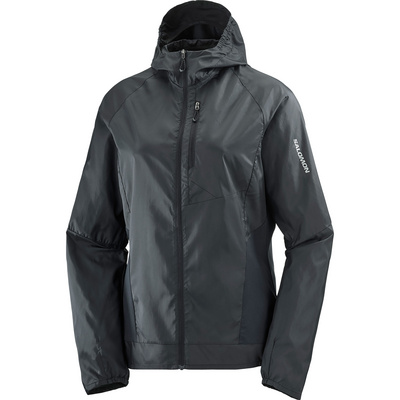 Salomon Dames Bonatti Cross Wind Jas (Maat XS, Zwart)
