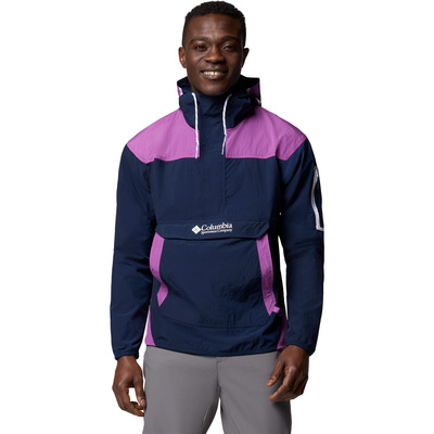 Columbia Homme Anorak Challenger (taille L, Bleu)