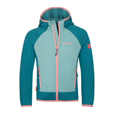 Trollkids Kinderen Seiland Jas (Maat 140, Blauw)