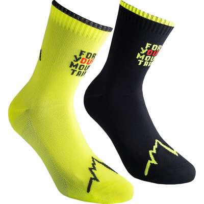 La Sportiva For Your Mountain Sokken (Maat 38 , Meerkleurig)