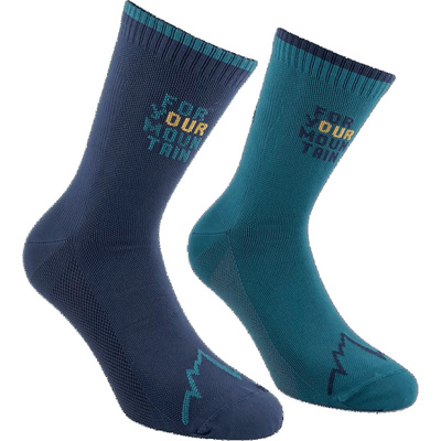 La Sportiva For Your Mountain Sokken (Maat 41 , Meerkleurig)