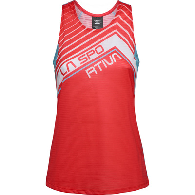 La Sportiva Dames Slipstream Top (Maat L, Rood)