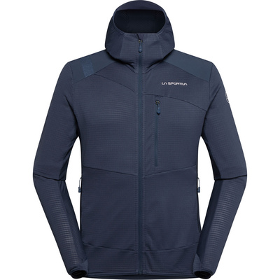La Sportiva Heren Aequilibrium Thermal Hoodie Jas Softshelljassen Blauw Size XL