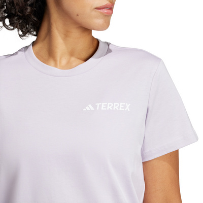 adidas Terrex Dames Mountain T-shirt (Maat XS, Grijs)
