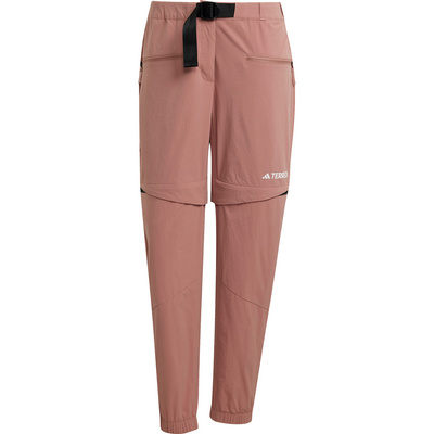 adidas Terrex Dames Utilitas Zip Off Broek (Maat L, Rood)