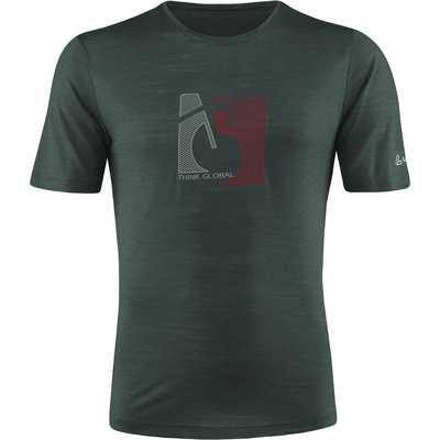 L&ouml;ffler Heren Print Bike T-shirt